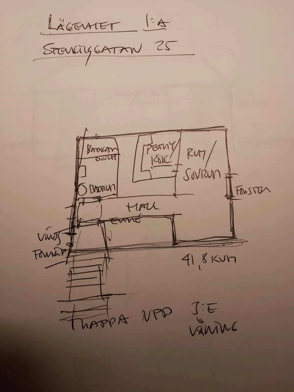 Hyreslägenhet på Skara i skara