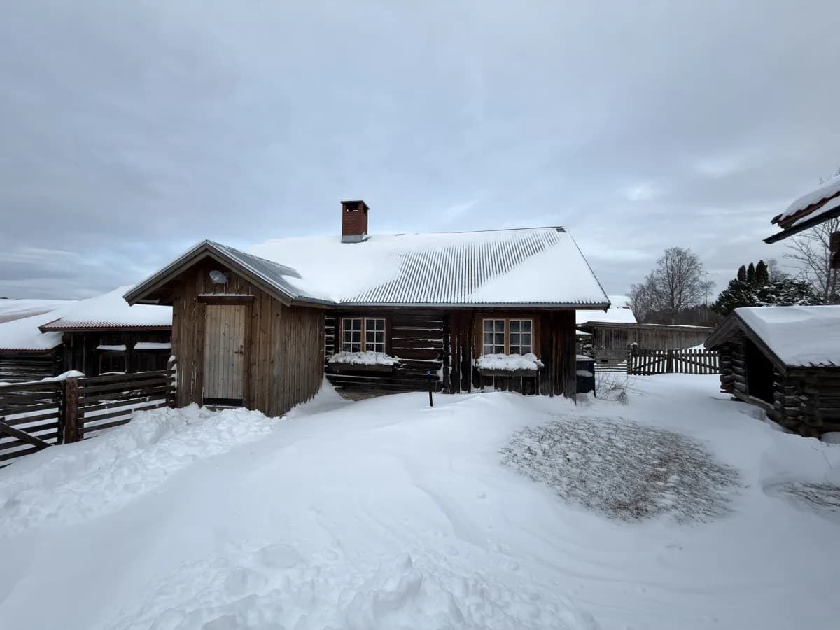Stuga på Turistvägen i Orsa
