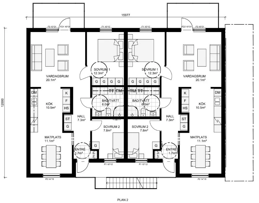 Hyreslägenhet på Vinslöv i vinslov
