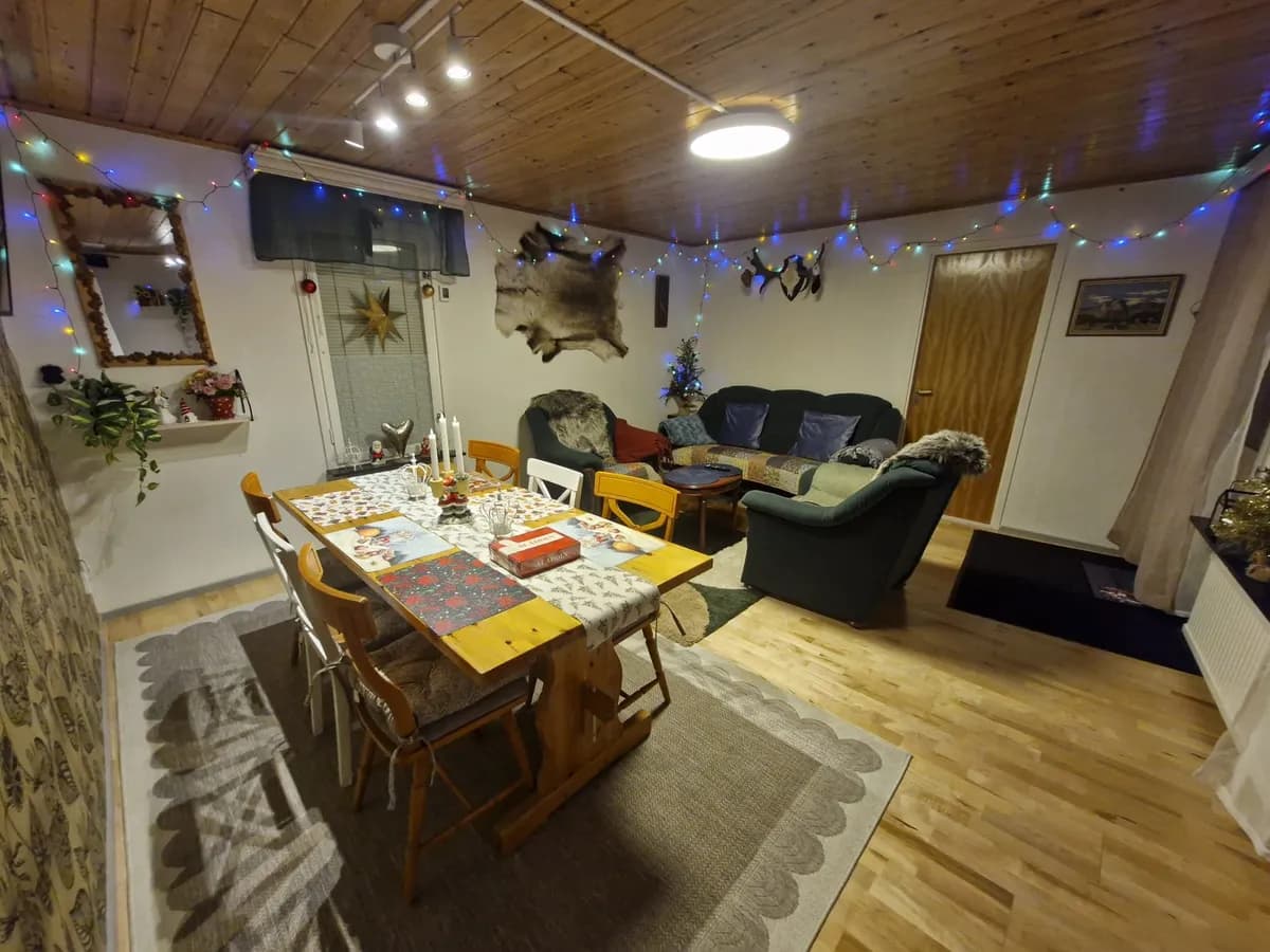 Hus på Sågstigen i Svappavaara