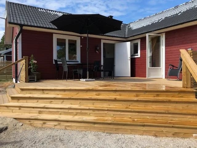 Stuga på Fritidsvägen i Sölvesborg