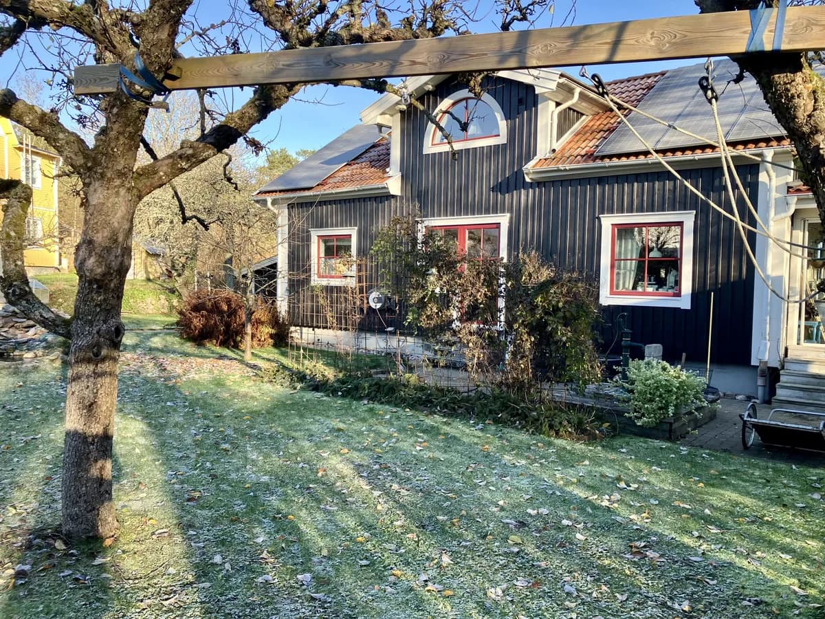 Hus på Gunhildsbergsgatan i Jönköping