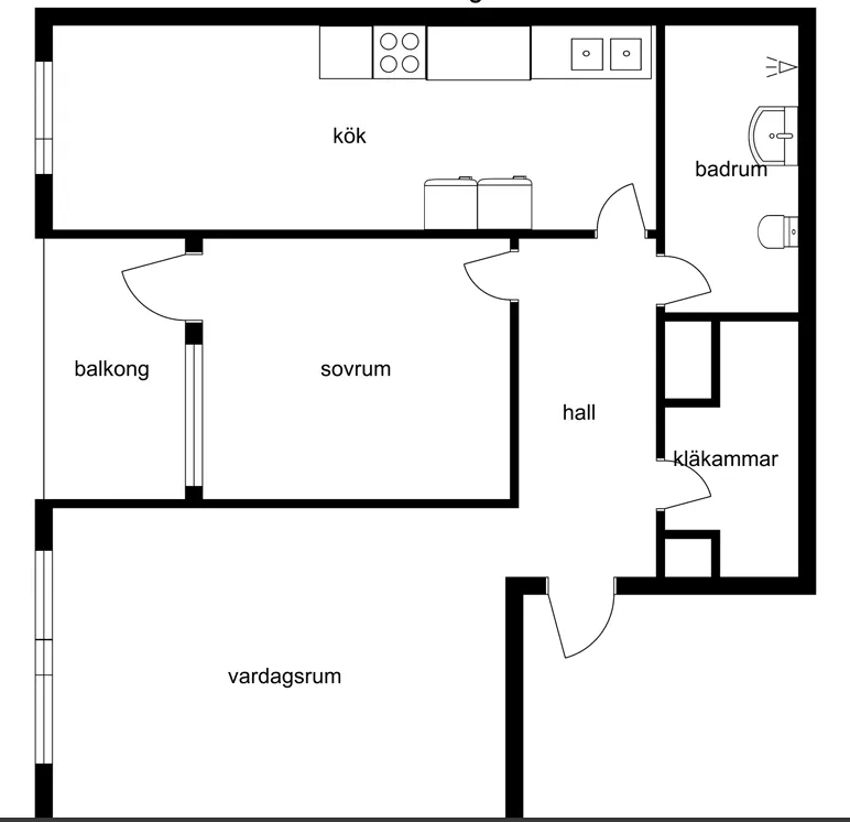 Lägenhet på Storgatan i Sollefteå