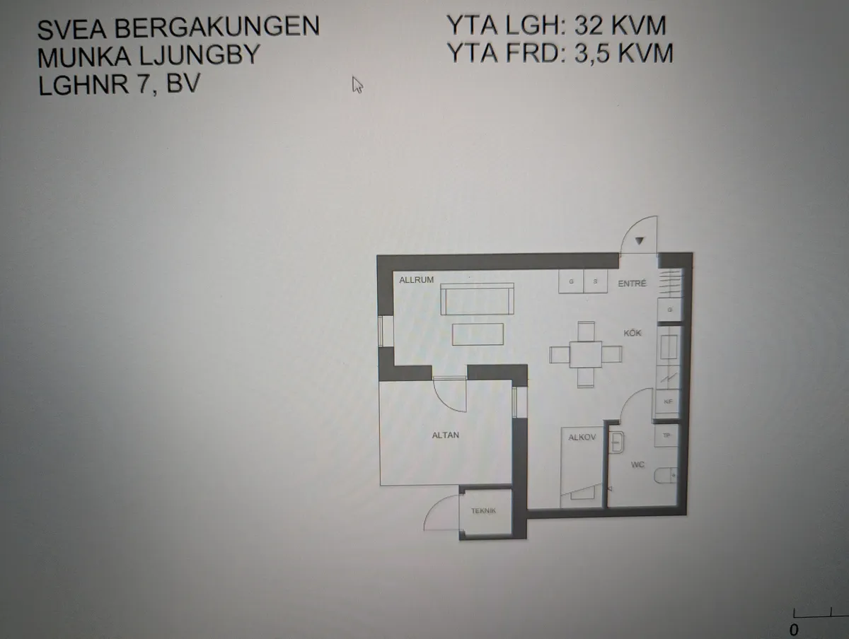 Hyreslägenhet på Munka-ljungby i munka-ljungby