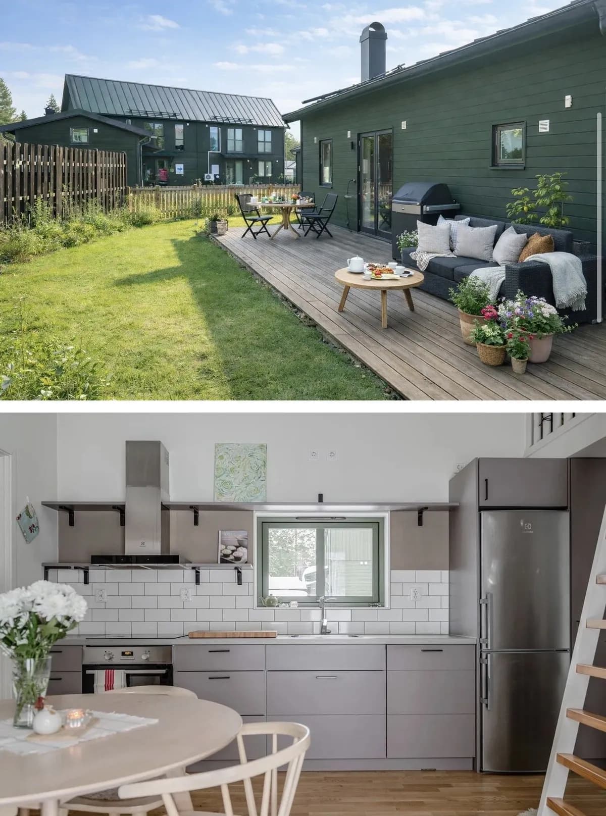 Hus på Bergsjövägen i Vallentuna