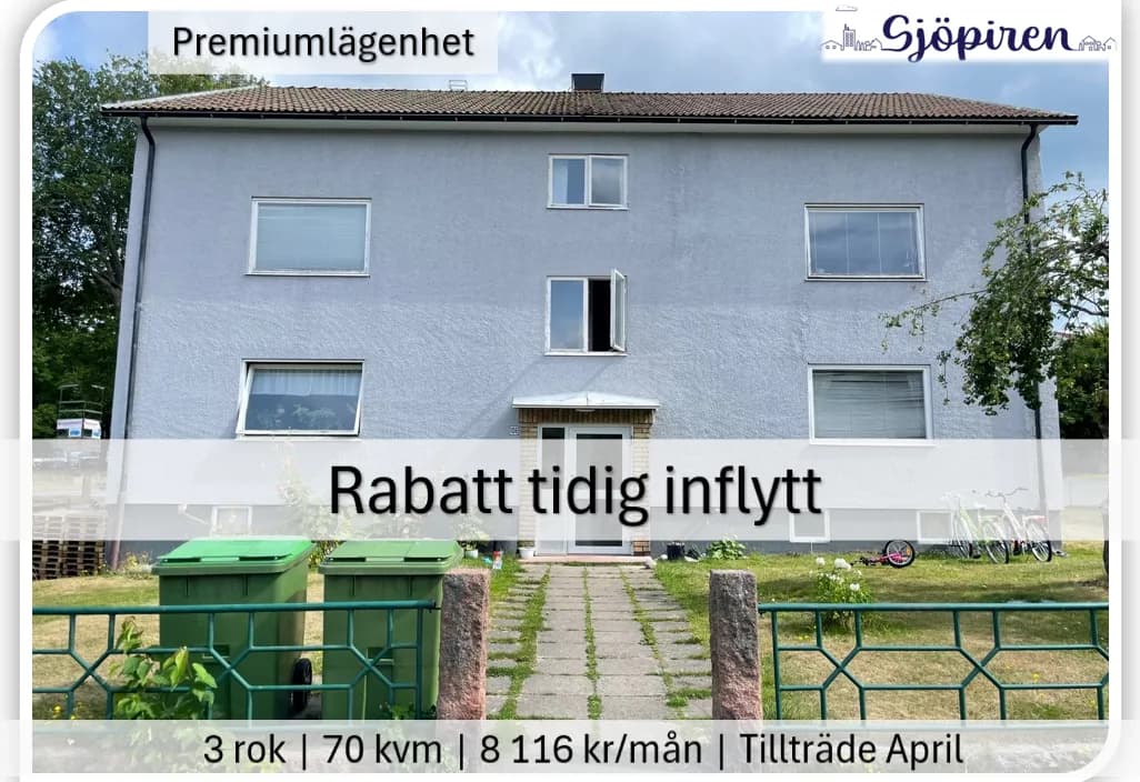 Hyreslägenhet på Nässjö i nassjo