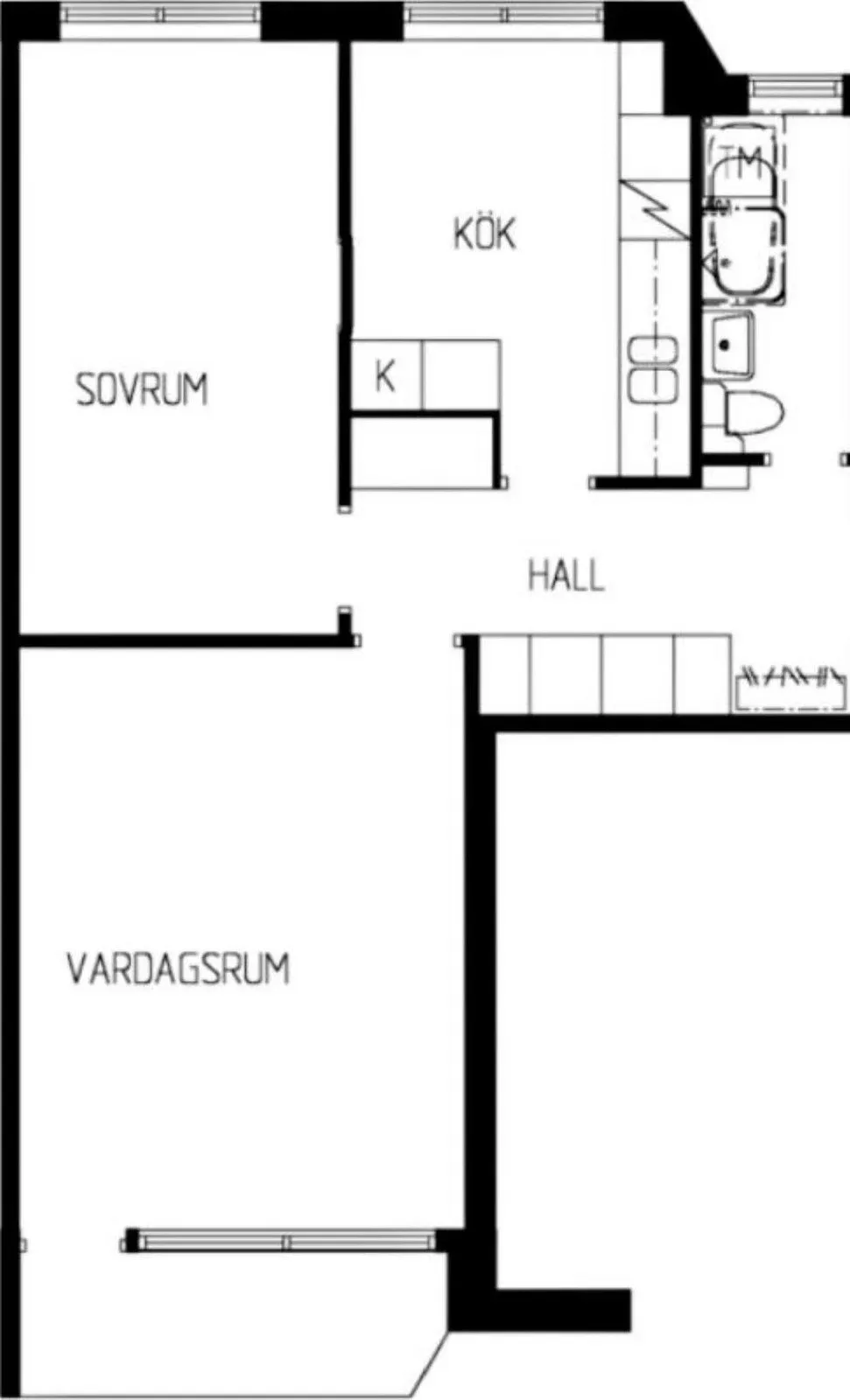 Lägenhet på Johannesbäcksgatan i Uppsala