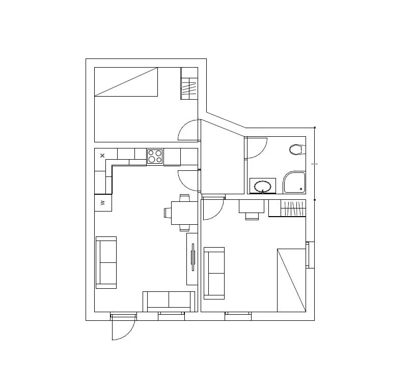 Hus på Spannmålsgatan i Örebro