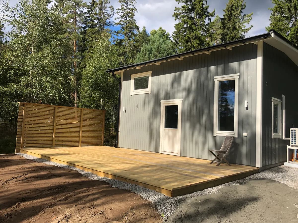 Hus på Björndalsvägen i Riala