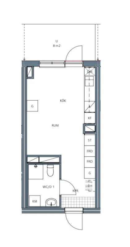 Hyreslägenhet på Nykvarn i nykvarn