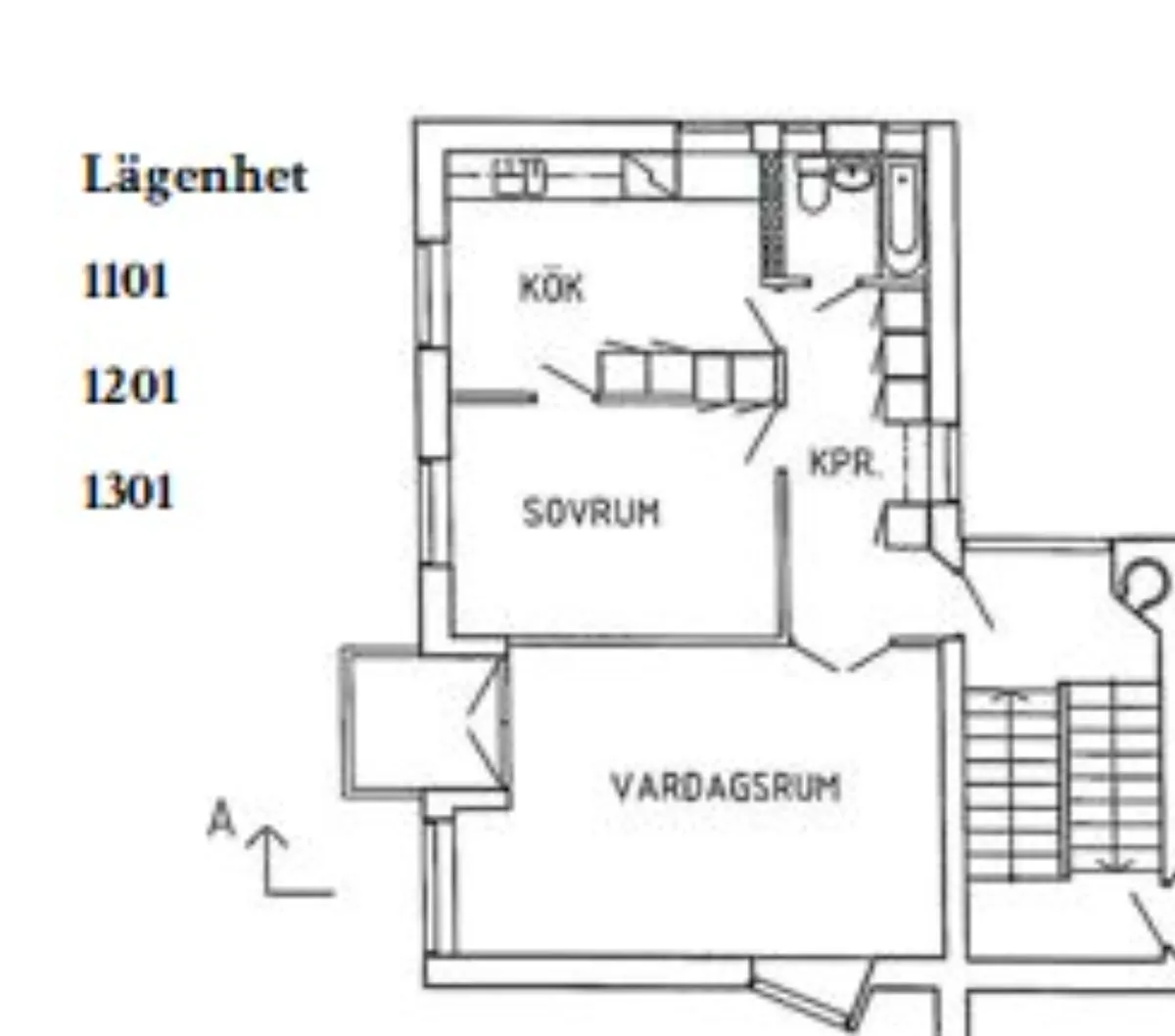 Hyreslägenhet på Gustavsberg i gustavsberg