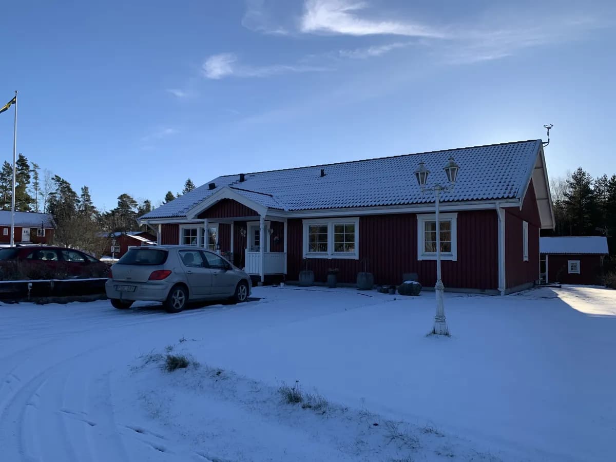 Hus på Mövik i Lidköping