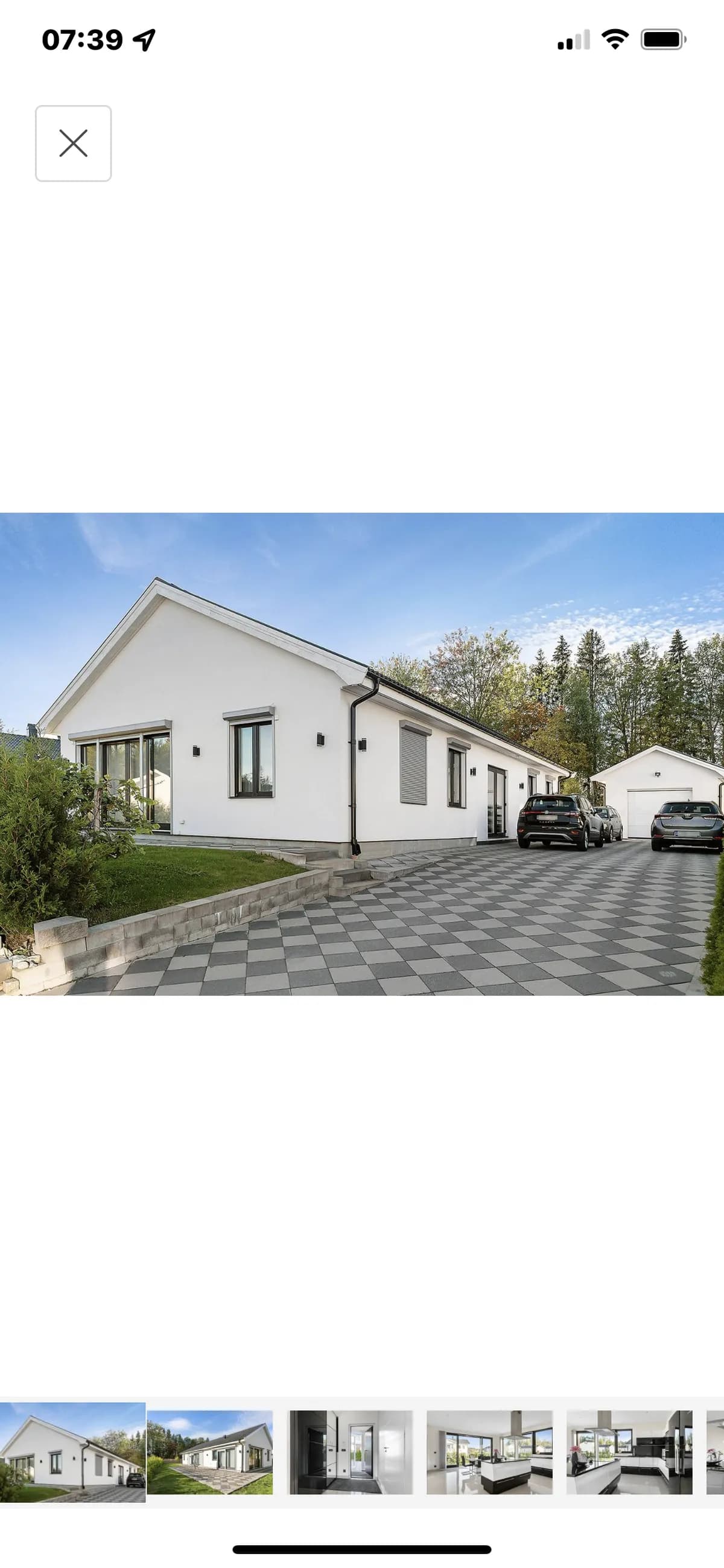 Hus på Näverlavsvägen i Södertälje