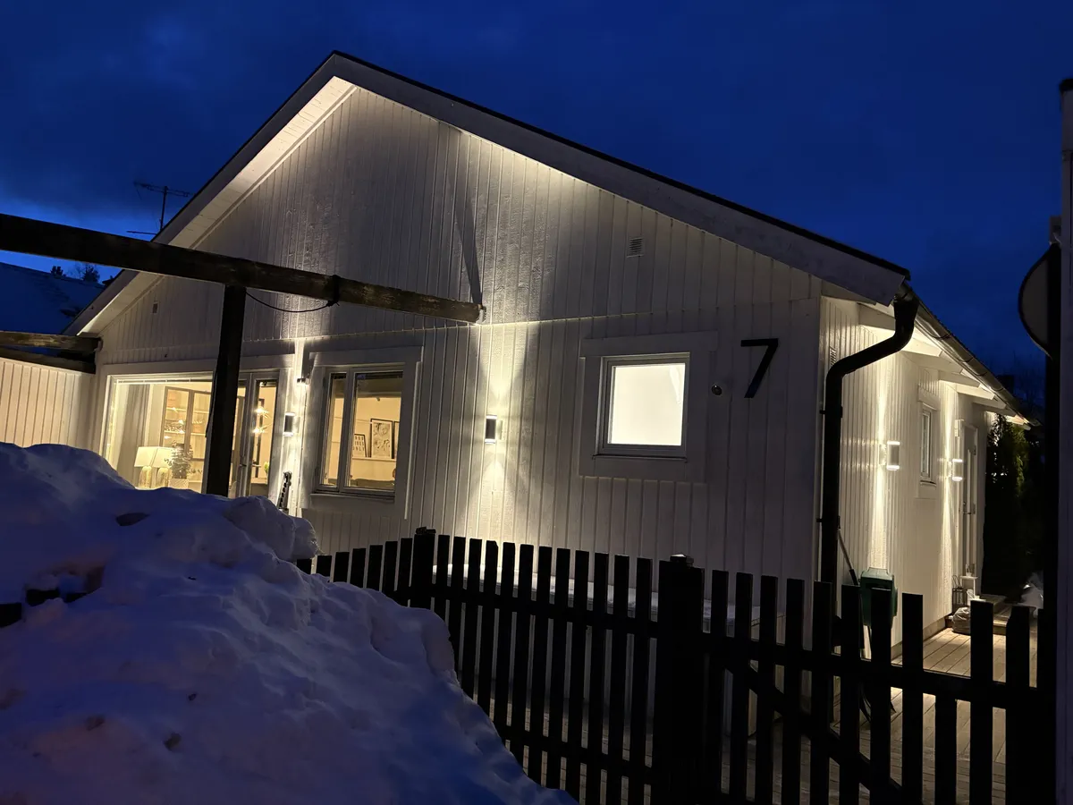 Hus på Carl Bondes väg i Sorunda