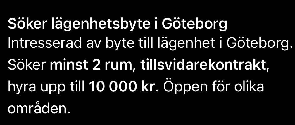 Hyreslägenhet på Västra Frölunda i vastra-frolunda