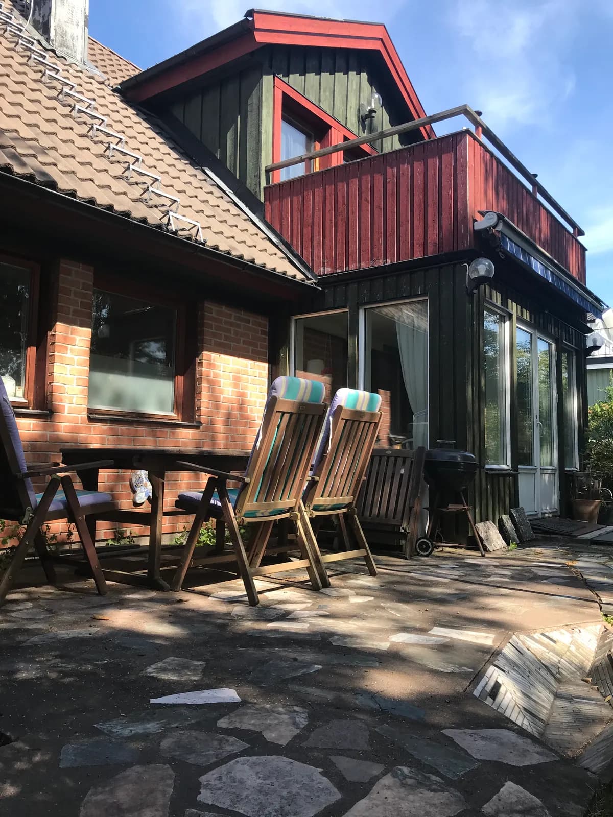 Hus på Storbergsliden i Sollentuna