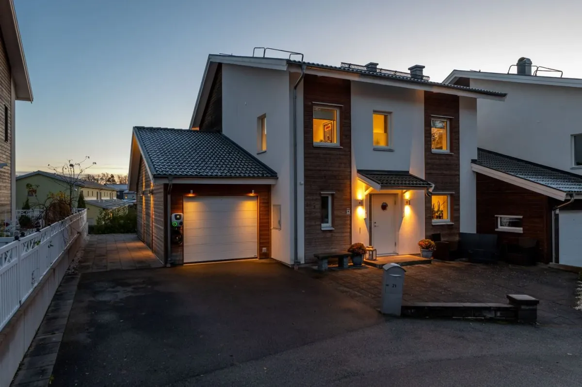 Hus på Nybrovägen i Linköping