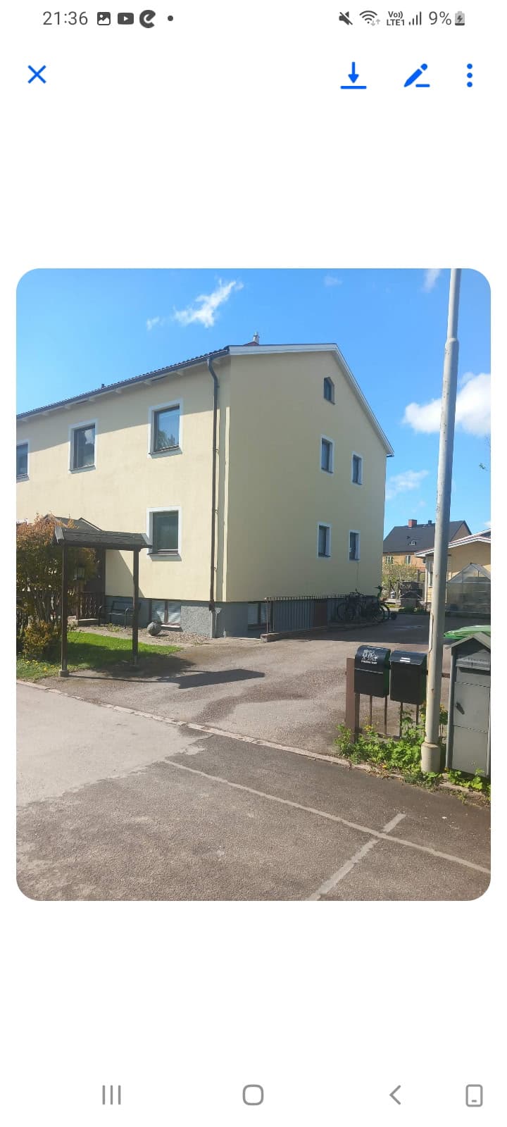 Hus på Tallkottsvägen i Linköping