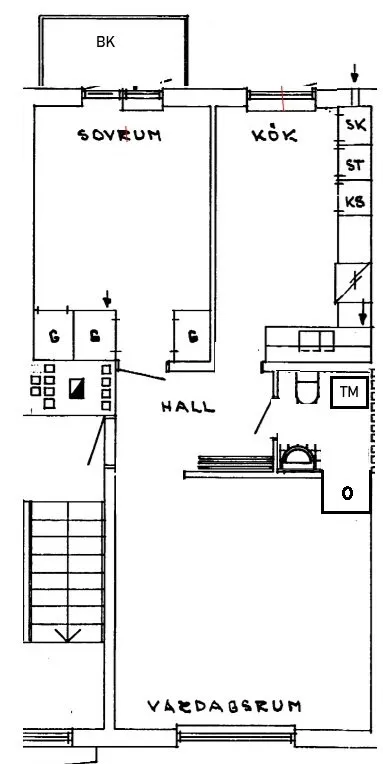 Hyreslägenhet på Umeå i umea