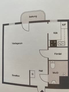 Hyreslägenhet på Enköping i enkoping