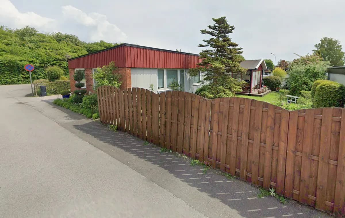 Hus på Hallonvägen i Trelleborg