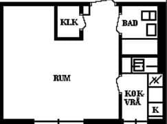 Hyreslägenhet på Umeå i umea