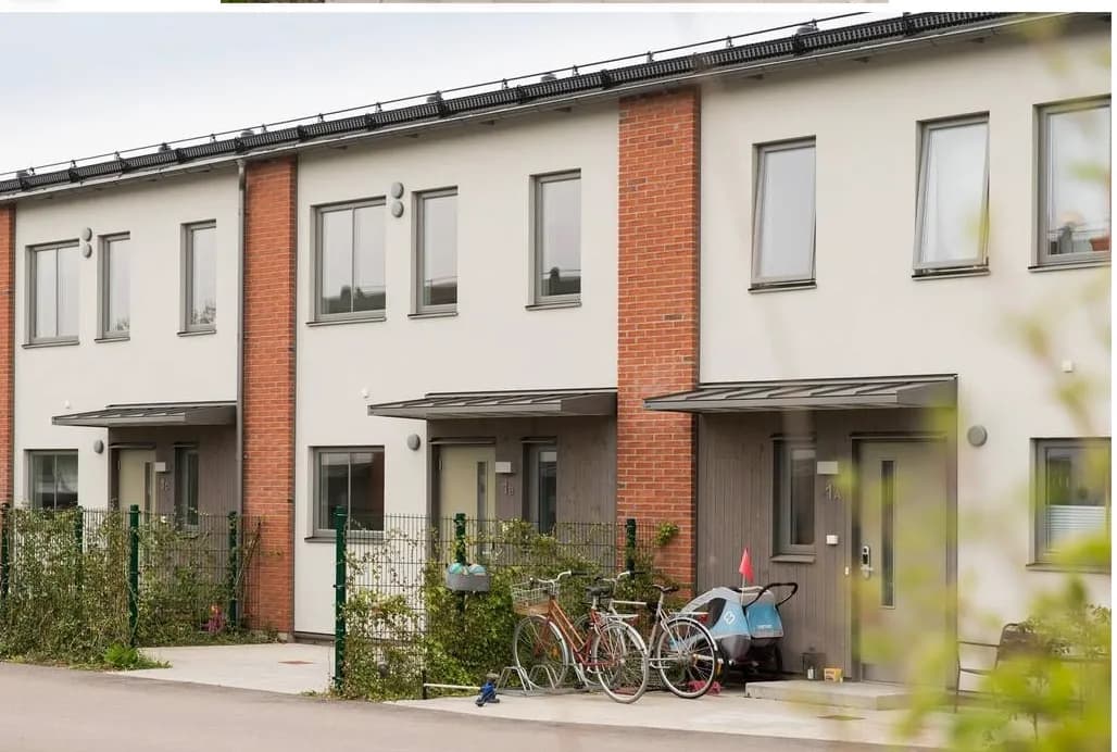 Parhus på Vindögats väg i Tygelsjö