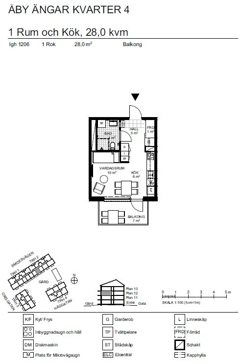 Hyreslägenhet på Vallentuna i vallentuna