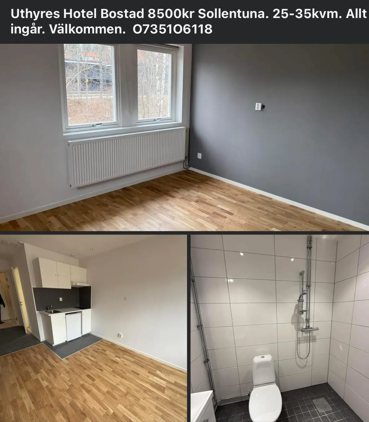 Hyreslägenhet på Sollentuna i sollentuna