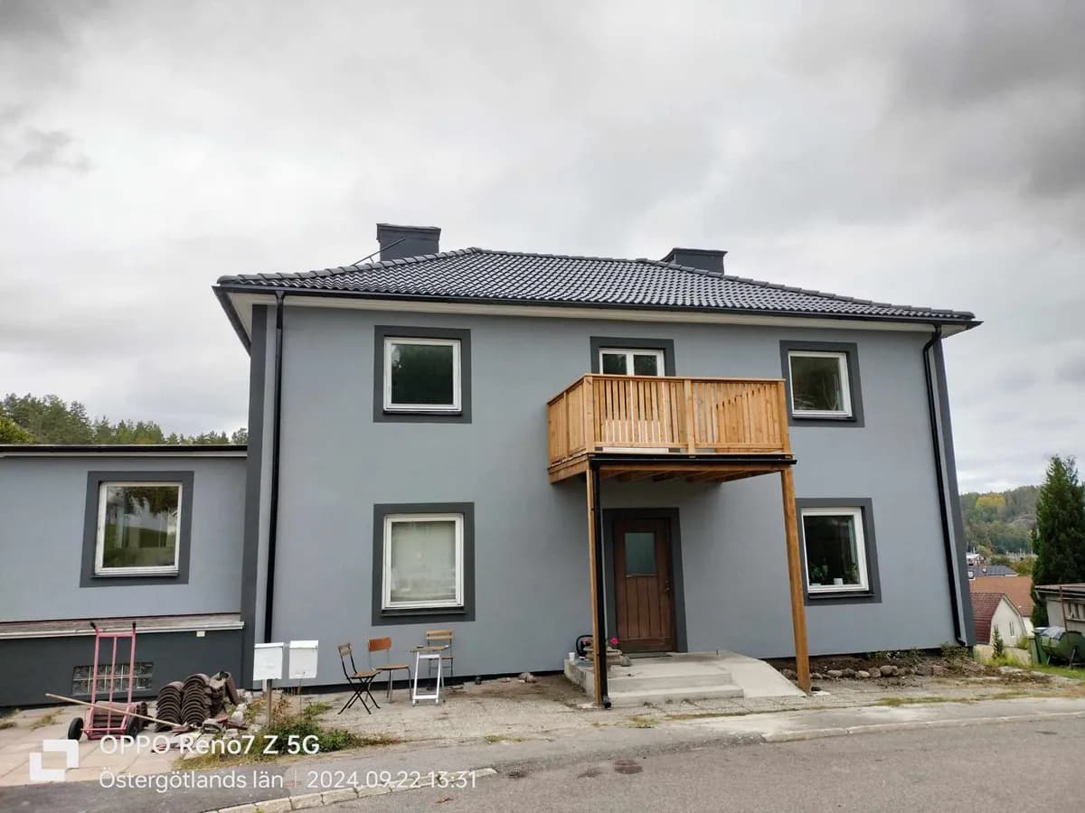 Parhus på Svängen i Valdemarsvik