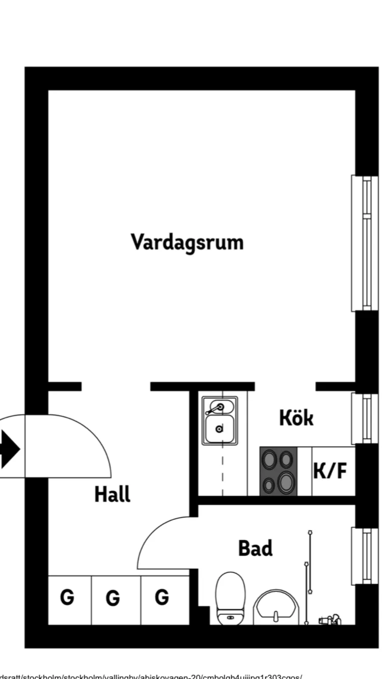 Hyreslägenhet på Vällingby i vallingby