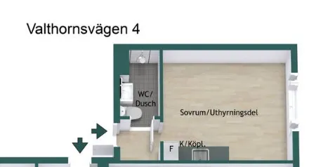 Hyreslägenhet på Uppsala i uppsala