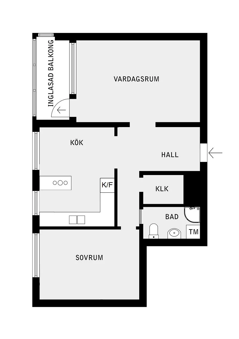Hyreslägenhet på Solna i solna