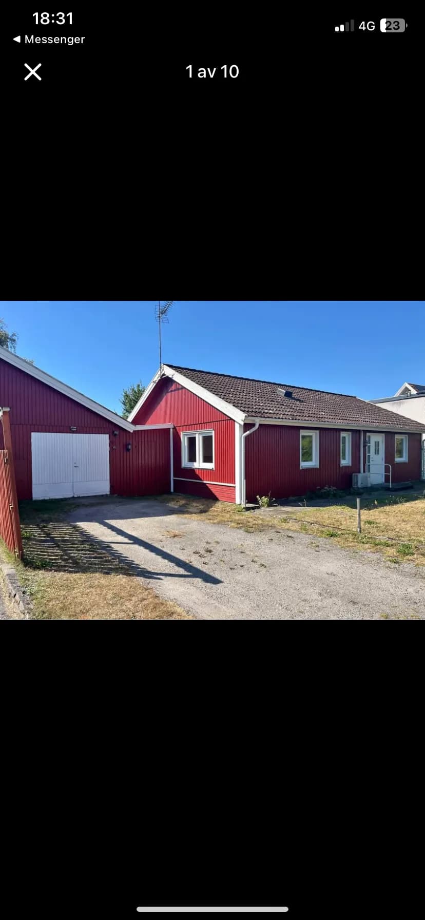 Hus på Västra Mjällbyvägen i Sölvesborg