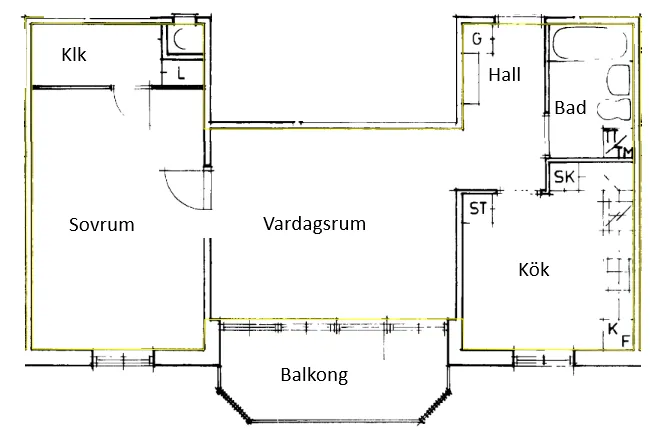 Hyreslägenhet på Trollhättan i trollhattan