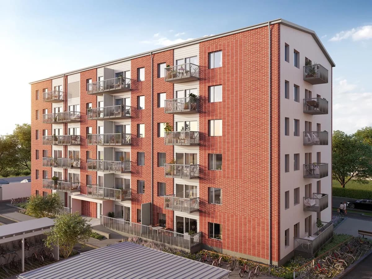 Lägenhet på Erik Dahlbergsgatan 51 i Ystad