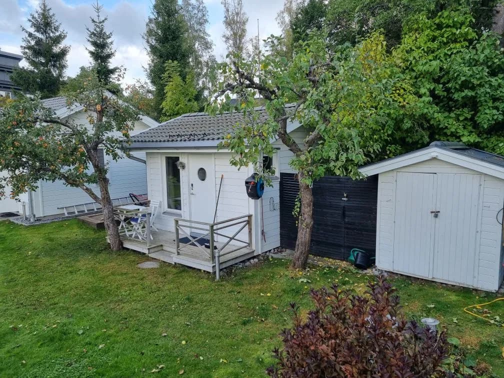 Stuga på Tjusarbacken i Värmdö