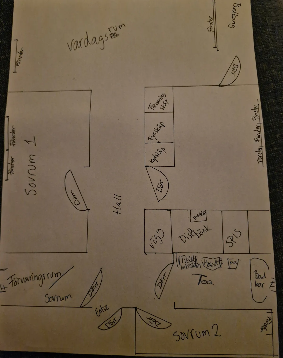 Lägenhet på Bergalidsgången i Tyresö