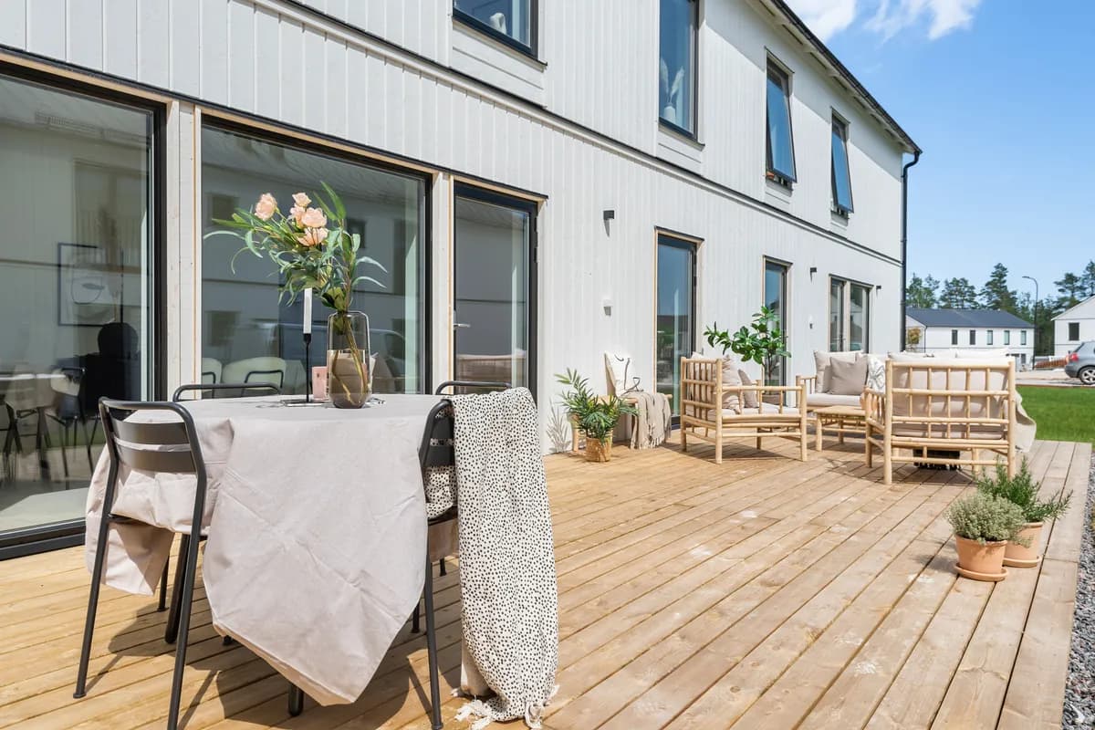 Parhus på Kopparvägen i Huddinge