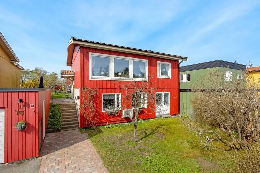 Hus på Kikarvägen i Järfälla