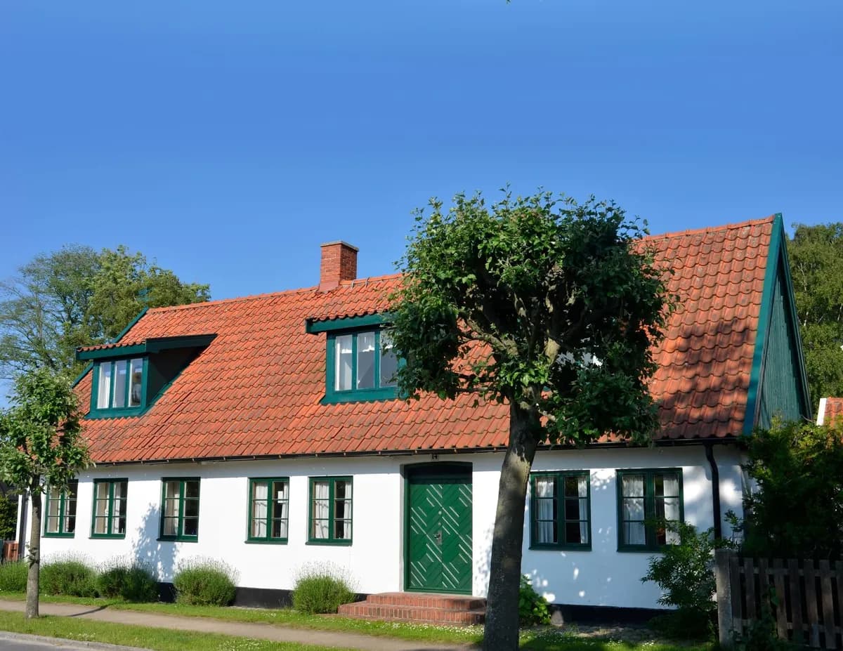 Hus på Östergatan i Falsterbo