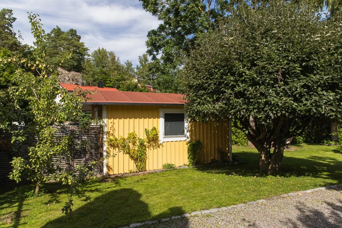 Stuga på Sångvägen i Nacka