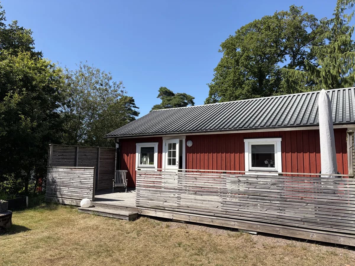 Stuga på Skogsvägen i Vejbystrand