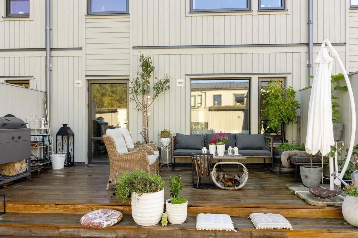 Radhus på Skrinnarstigen i Tullinge