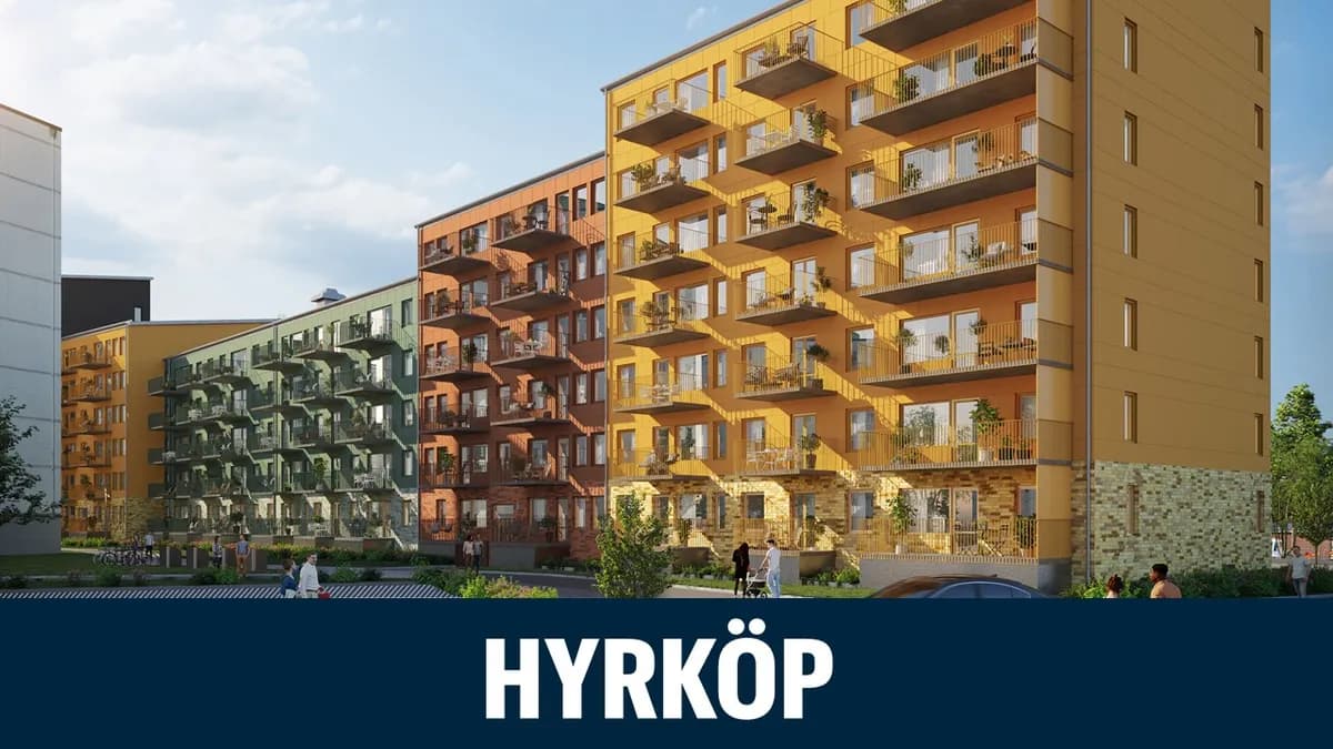 Lägenhet på Lergöksgatan i Västra Frölunda