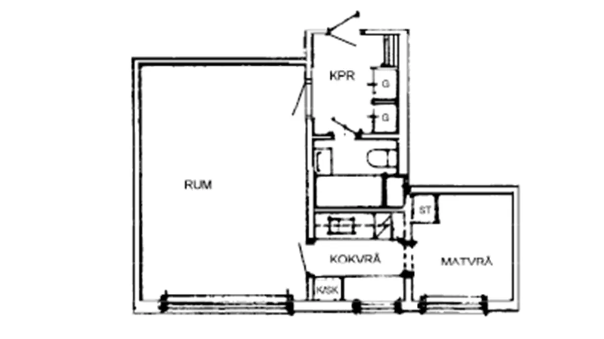 Lägenhet på Kungsfågelgatan i Västerås