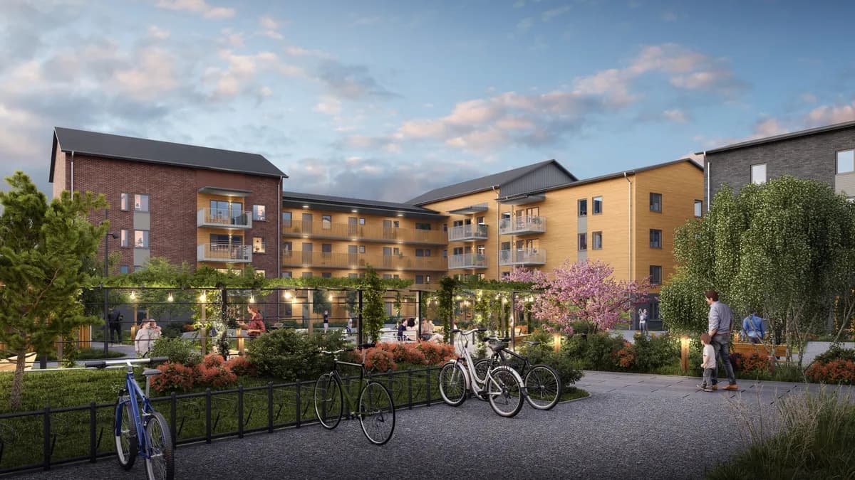 Lägenhet på Gårdsgatan i Umeå