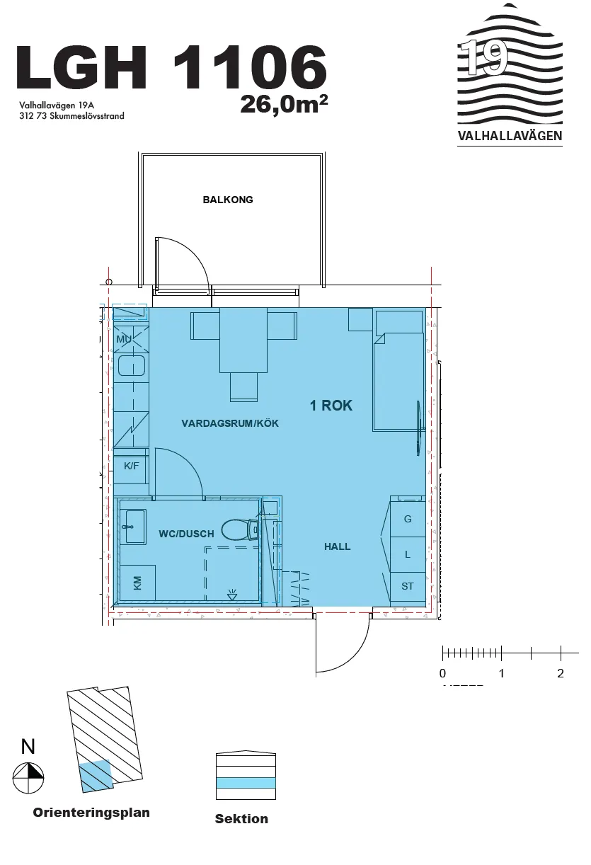 Hyreslägenhet på Båstad i bastad