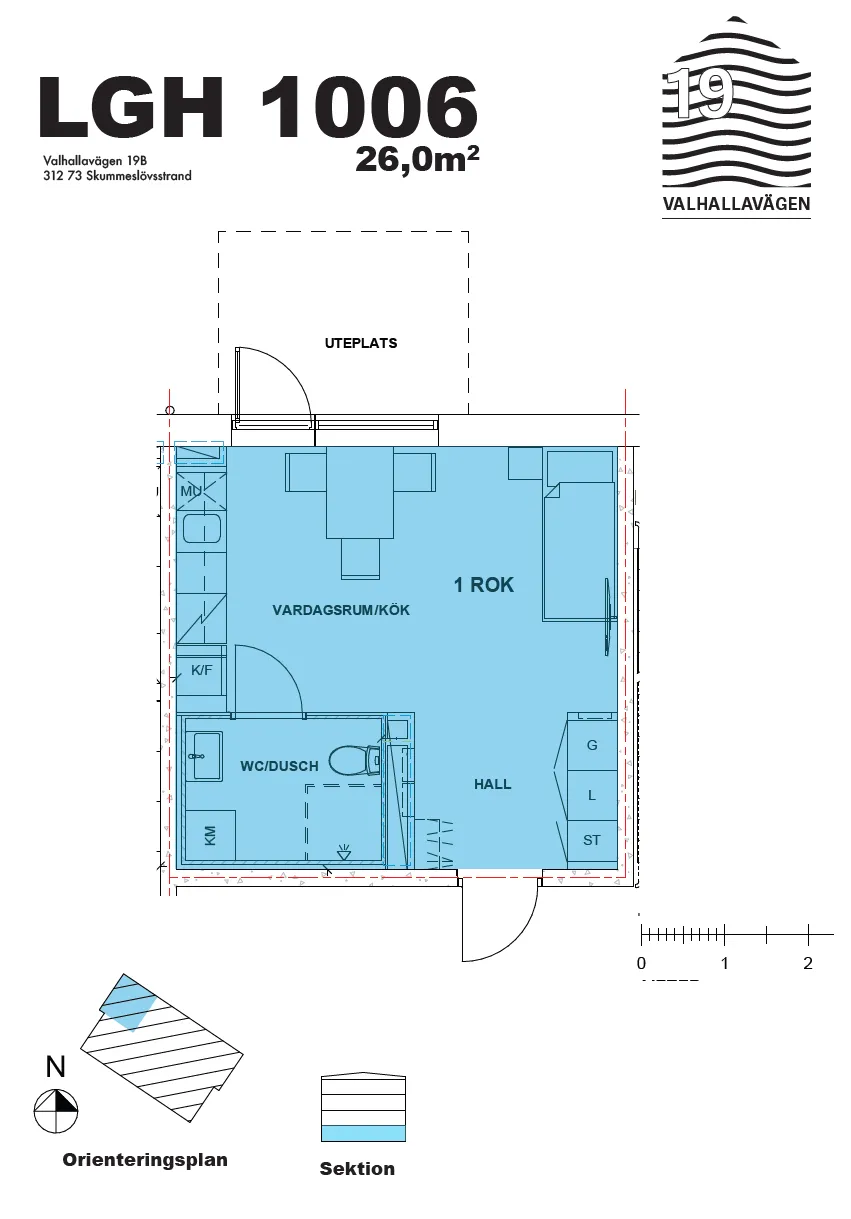 Hyreslägenhet på Båstad i bastad
