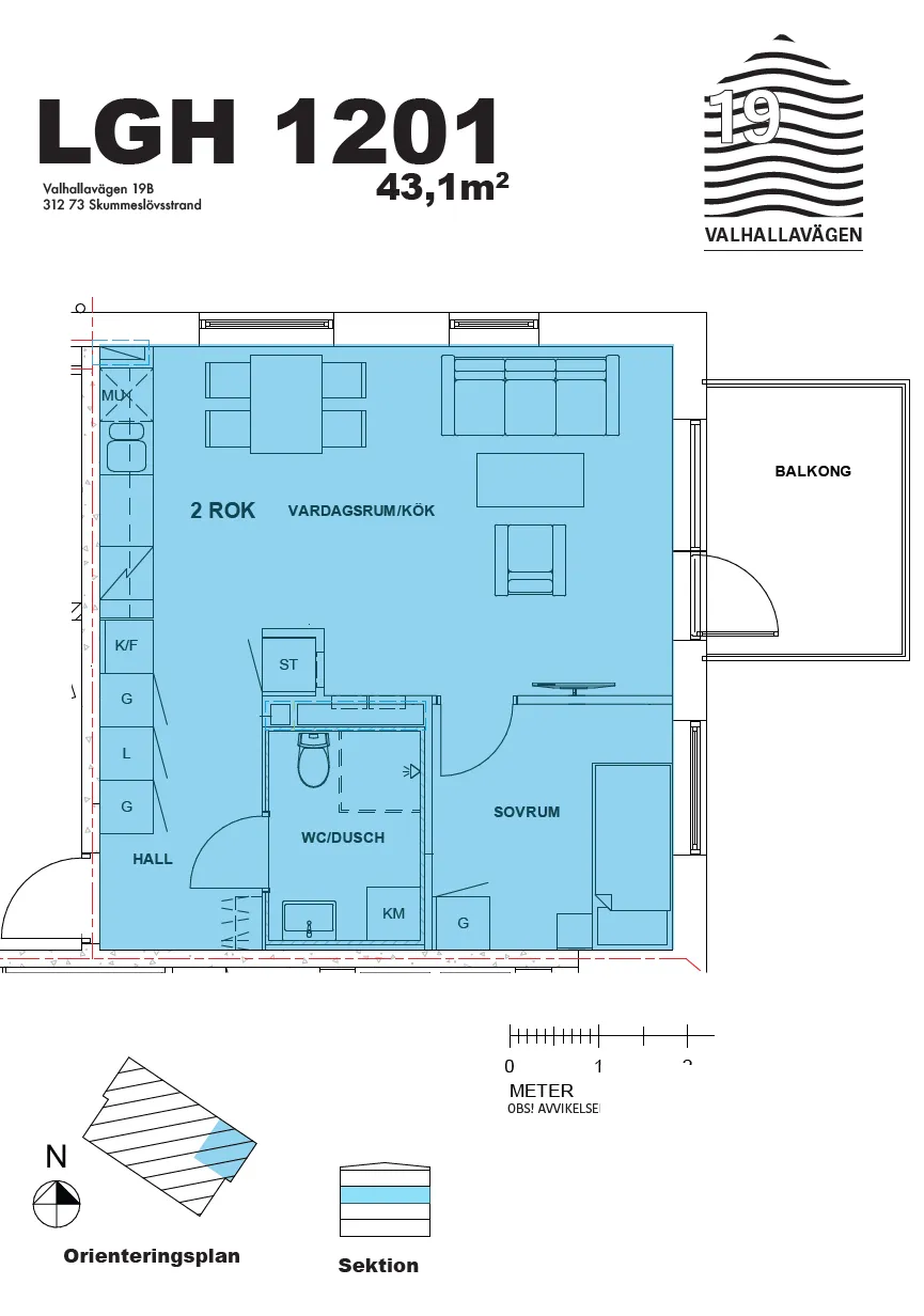 Hyreslägenhet på Båstad i bastad